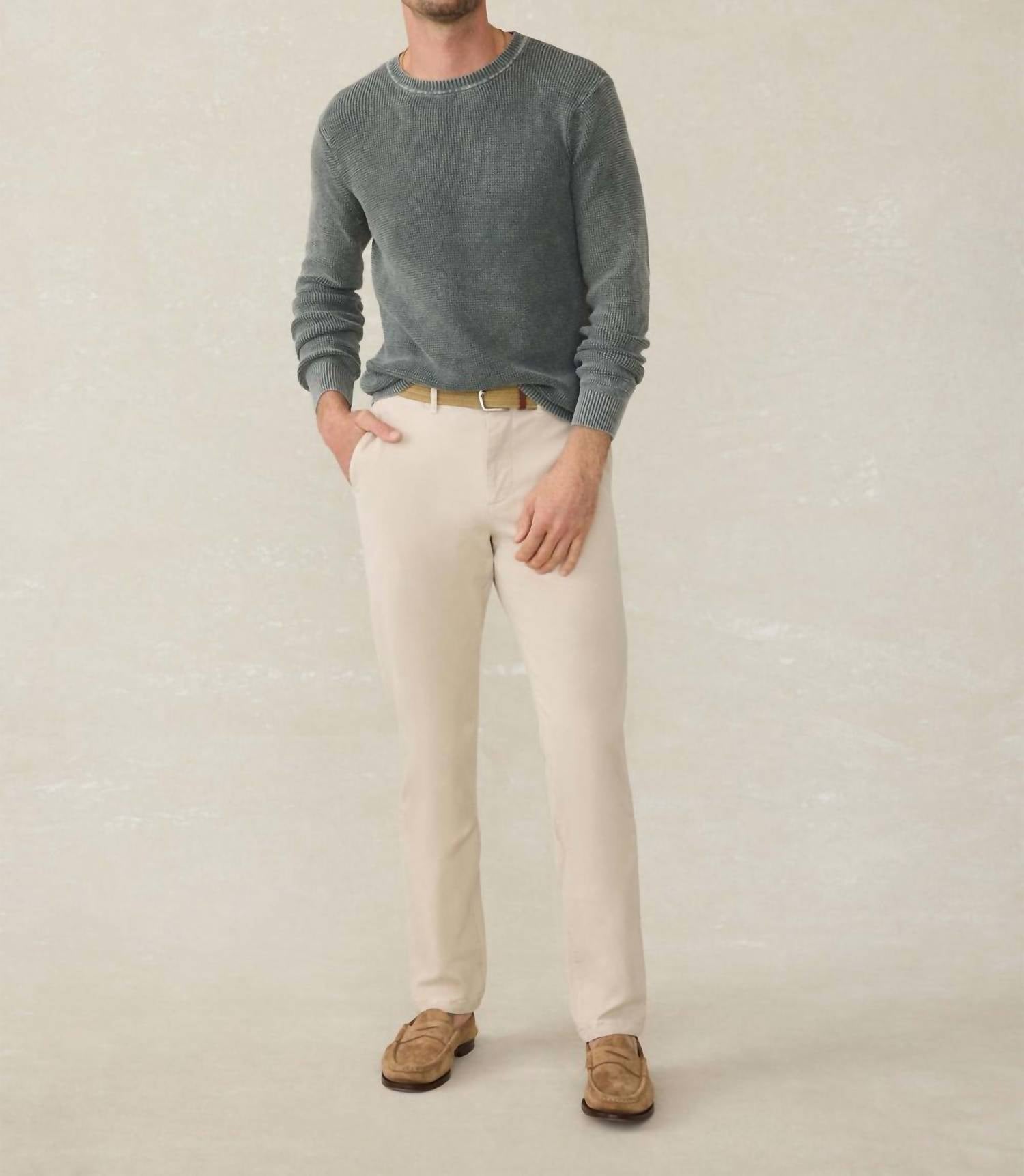 Faherty - Sunwashed Crewneck Sweater