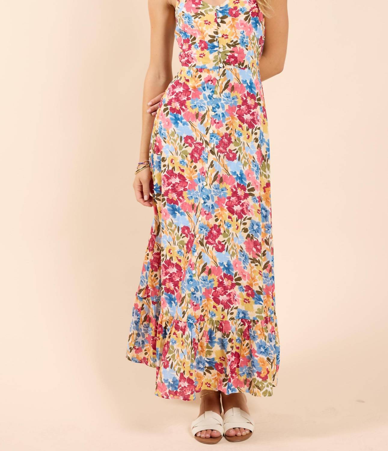 Sadie & Sage - Nature's Palette Maxi Dress