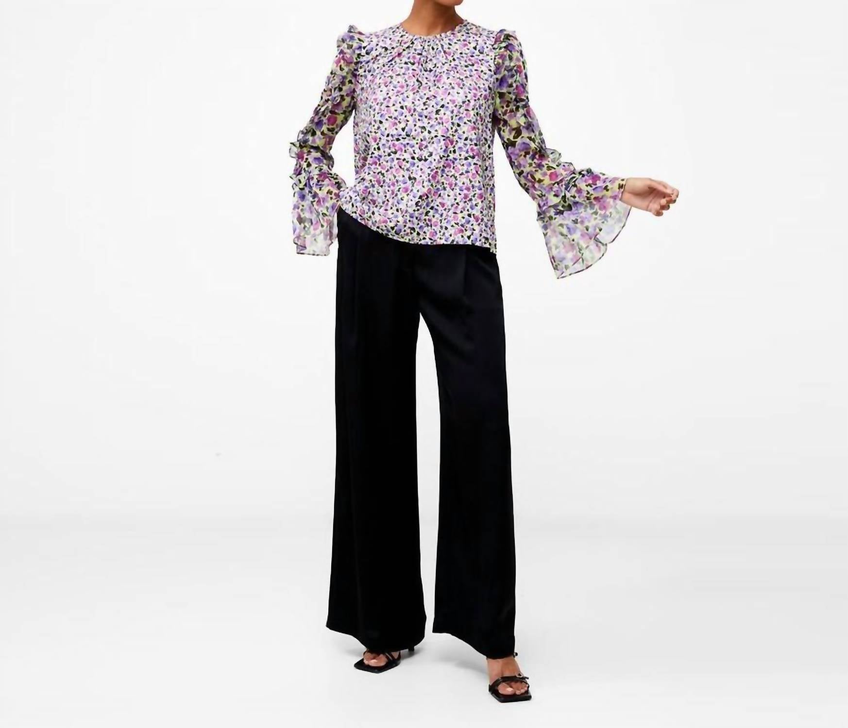 Alezzia Ely Jacquard Mix Top