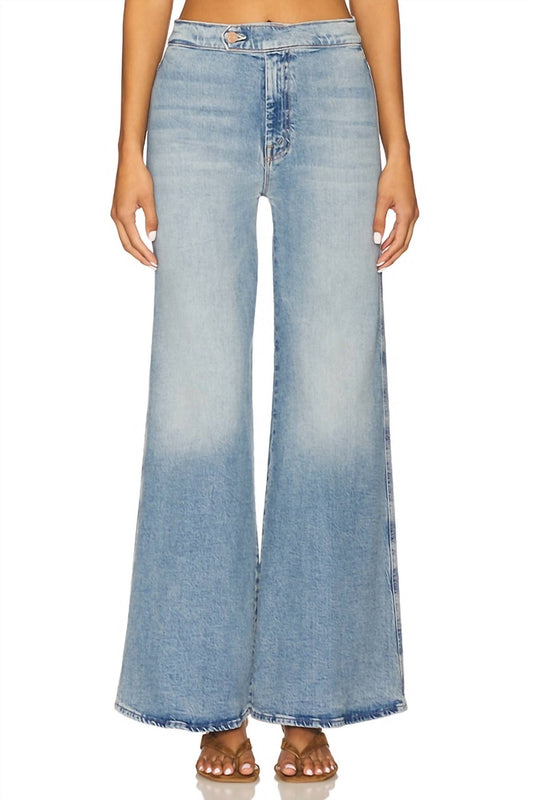Mother - Wide Leg Roller Jeans