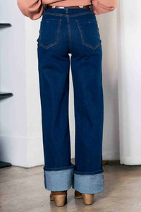 Vibrant M.I.U High-rise Essential Wide Leg Jeans in blue - women's pants - view 7