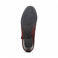 Aetrex Women's Sara Pump Heels in burgundy - women's heels - view 6