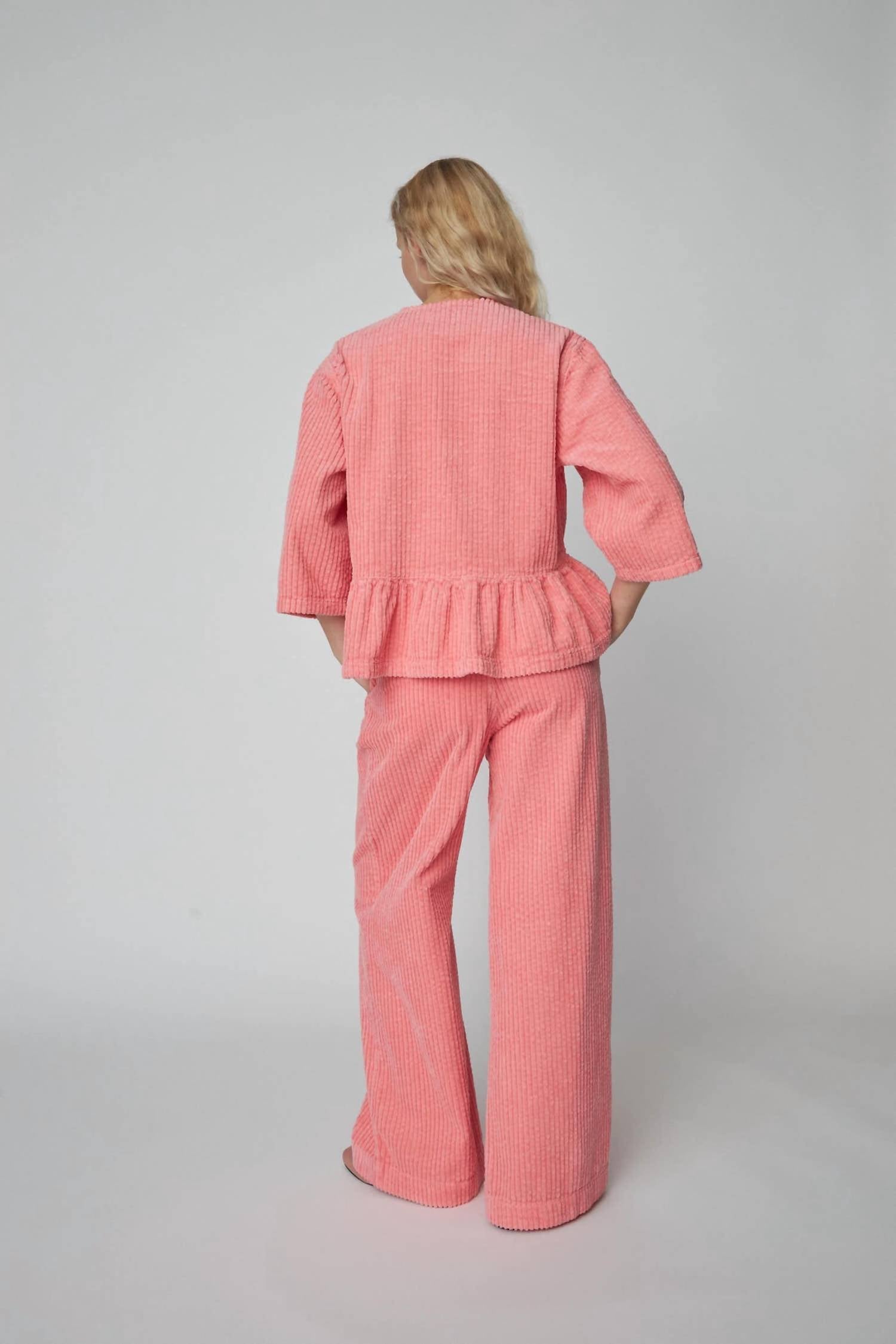 Stella Nova - Corduroy Bow Blouse