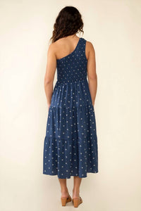 Nlt - Luna One Shoulder Midi Dress