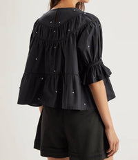 Merlette - Sol With French Knots Top