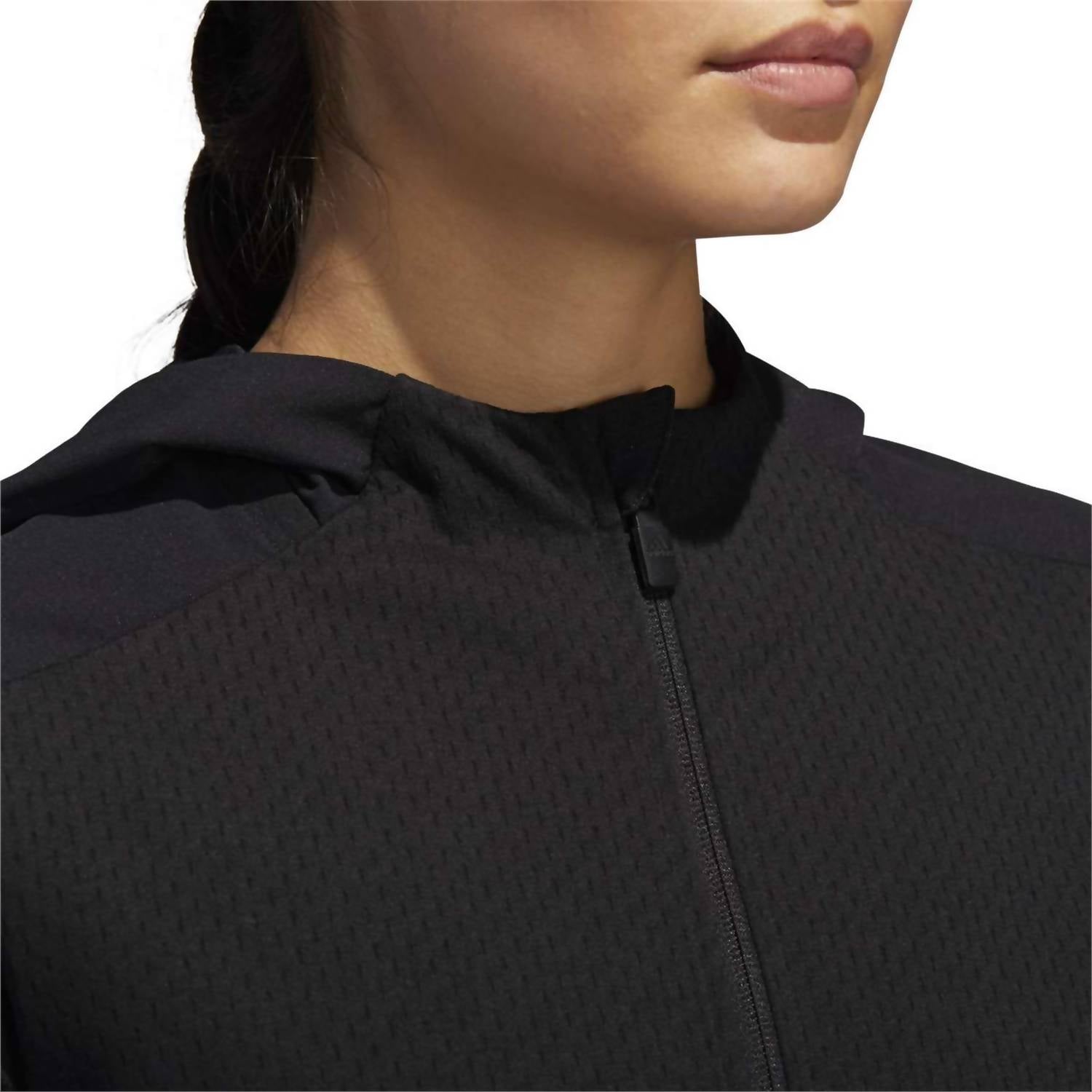 adidas Women's Long Sleeve Squad Jacket in black - women's jacket - view 6