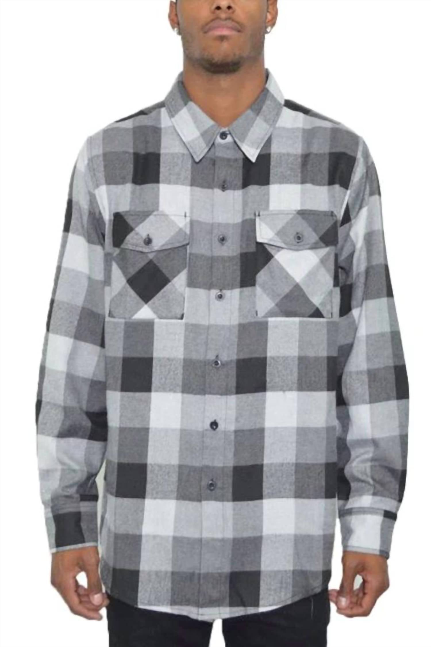 Weiv - Unisex Plaid Flannel