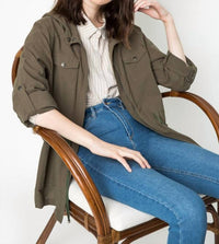 Hayden La - Lightweight Hooded Cargo Jacket