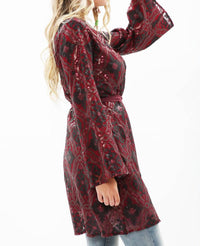 Aratta - Cocktail Party Wrap Mini Dress