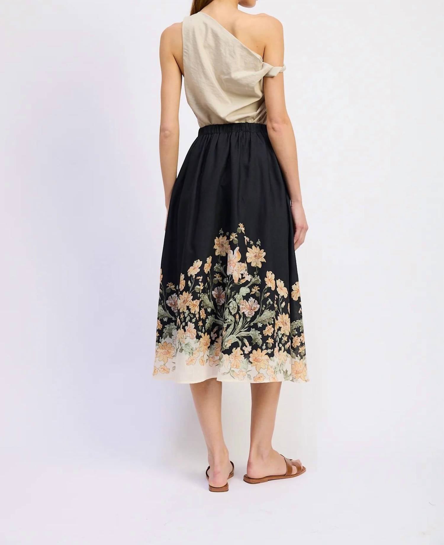 En Saison - Iris Midi Skirt