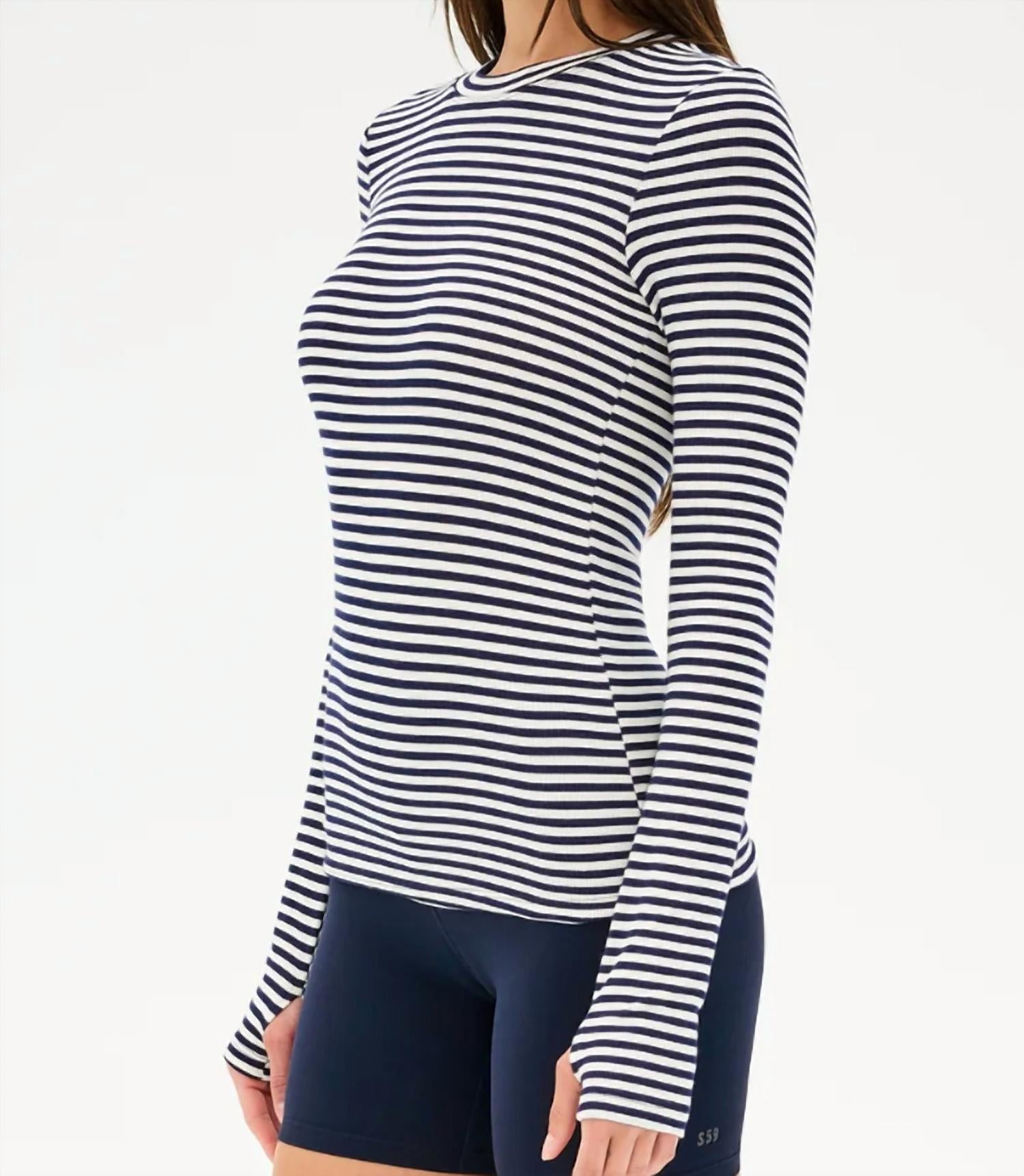 Splits59 - Louise Rib Long Sleeve Top