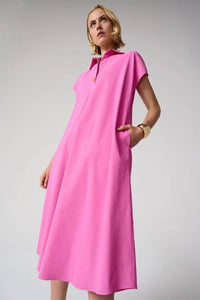 Joseph Ribkoff - Trapeze Midi Shirt Dress