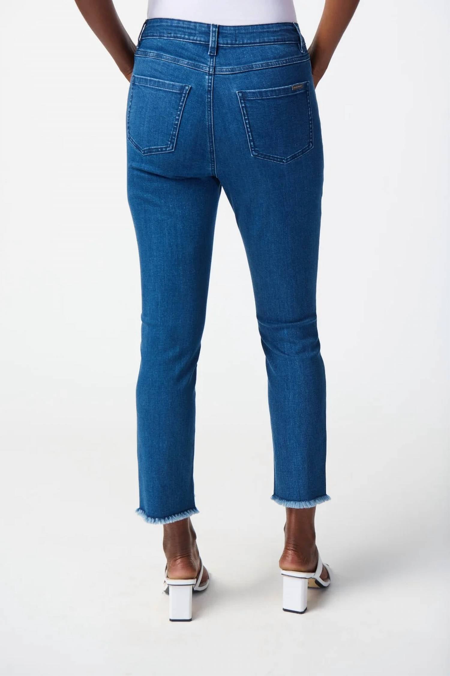 Joseph Ribkoff - EMBELLISHED HEM JEANS