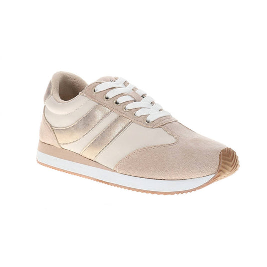 Hey Girl By Corkys - Women's Jet Lag Metallic Lace Up Sneaker