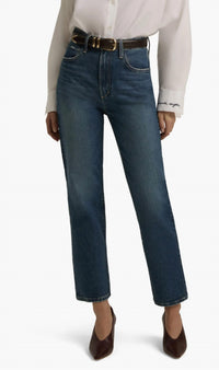 Favorite Daughter Valentina Straight Jeans in cambridge - women's jeans