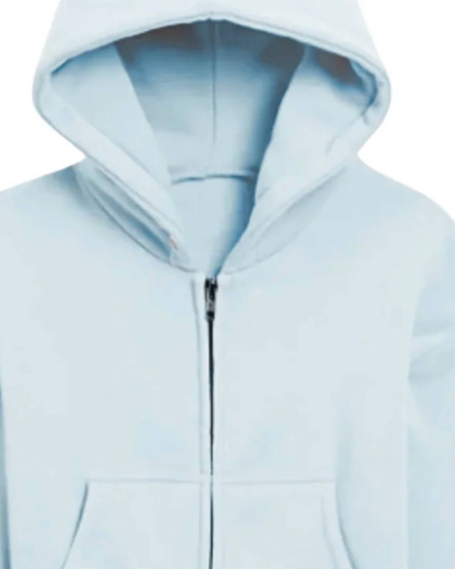 Katie J Nyc - Girls' Dylan Crop Zip Hoodie