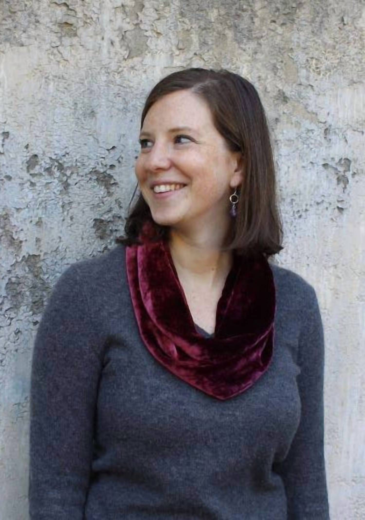 Dana Herbert - Silk Velvet Infinity Scarf