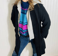 Hem & Thread - Zipper Button Down Coat