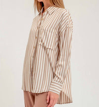 Blu Pepper - Jemma Long Sleeve Button Front Shirt