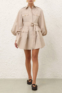 Zimmermann - Memento Utility Mini Dress
