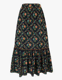 Pink City Prints - Mabel Midi Skirt