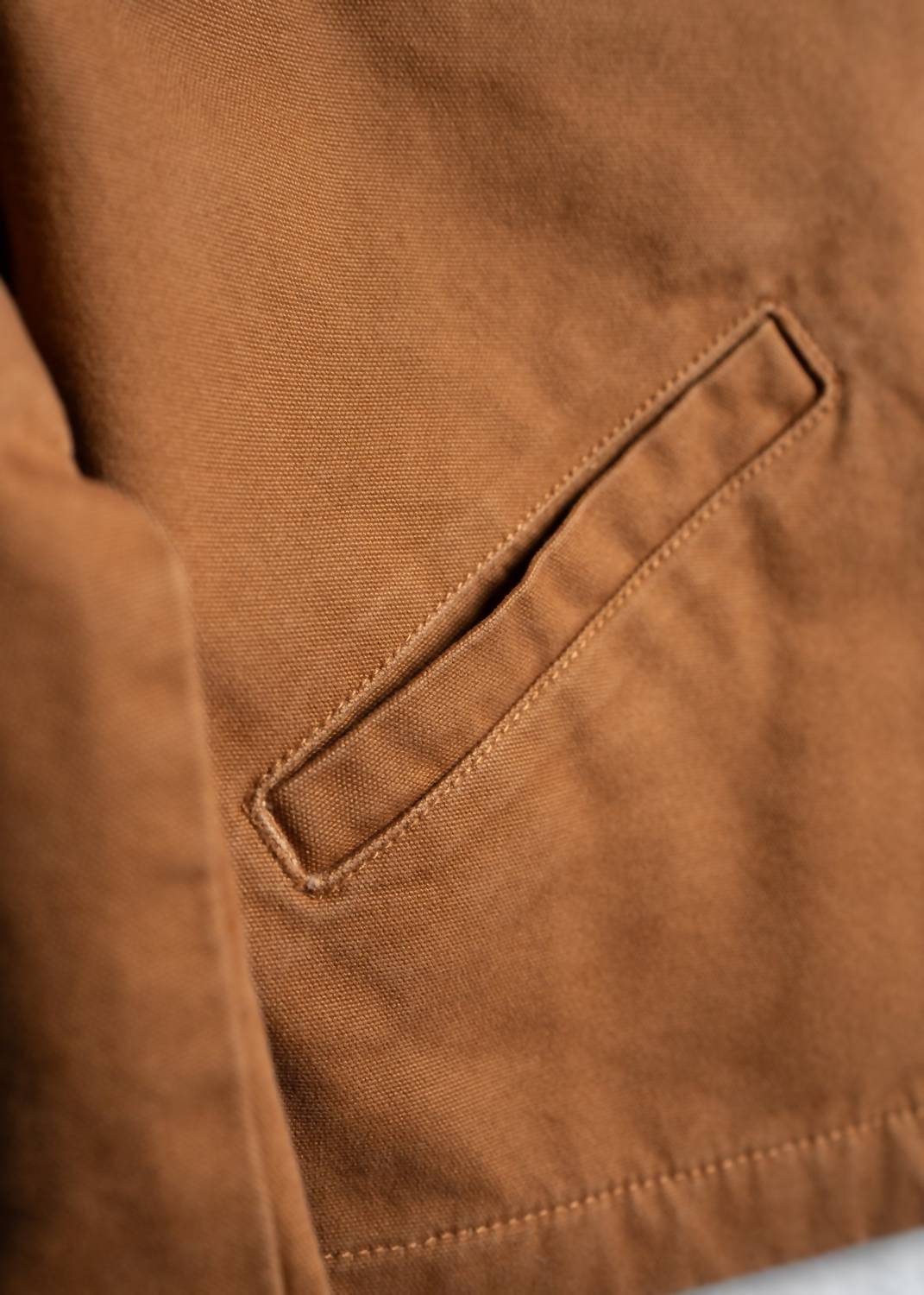 Iron & Resin Basset Buffalo Flannel Lined Jacket in cognac - women's jacket - view 4