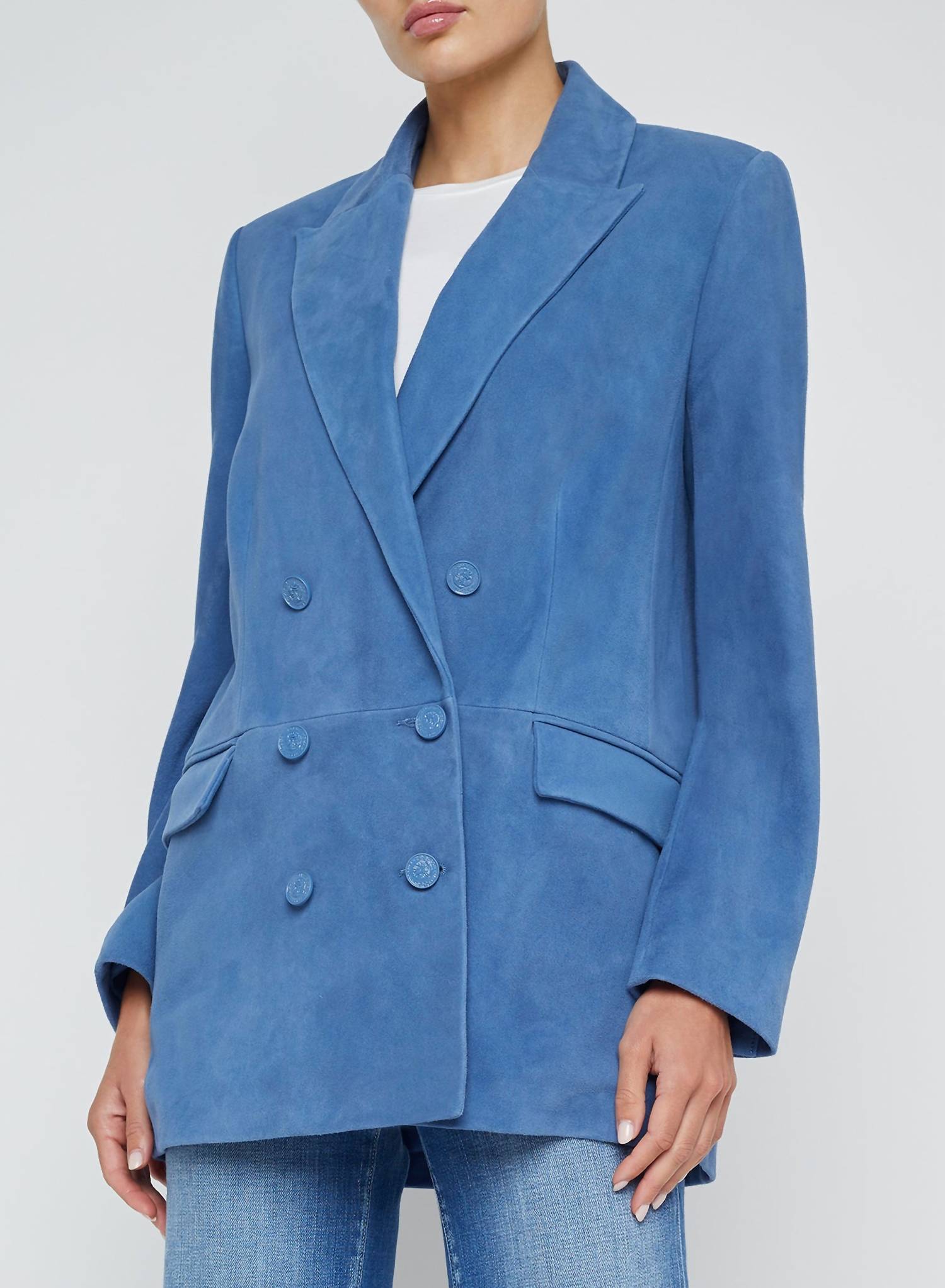 L'Agence - Aimee Relaxed Double Breasted Blazer