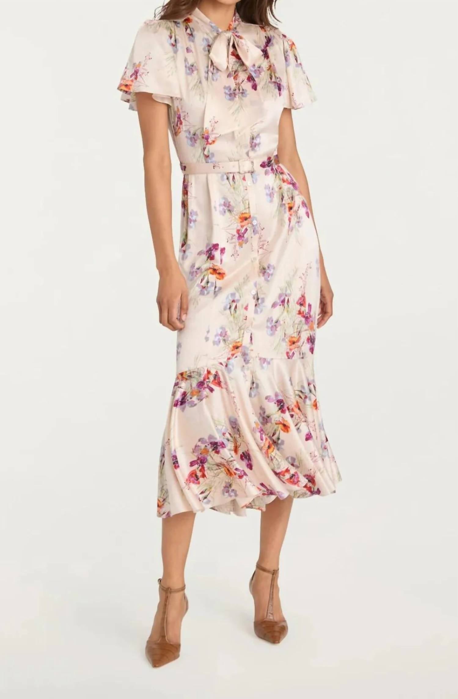 Cinq A Sept - Iris Bouquet Willow Midi Dress