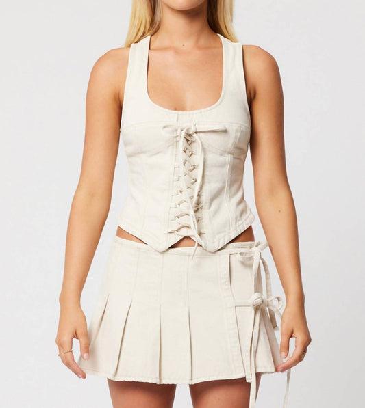 Abrand Jeans - Pleated Wrap Skirt