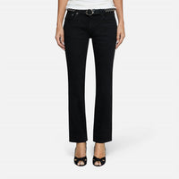 EB Denim Lola Slim Cigarette Jeans in black - women's jeans