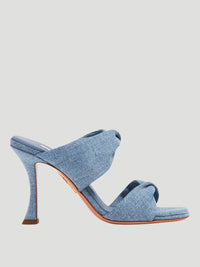 Aquazzura - Women's Denim Twist Sandal