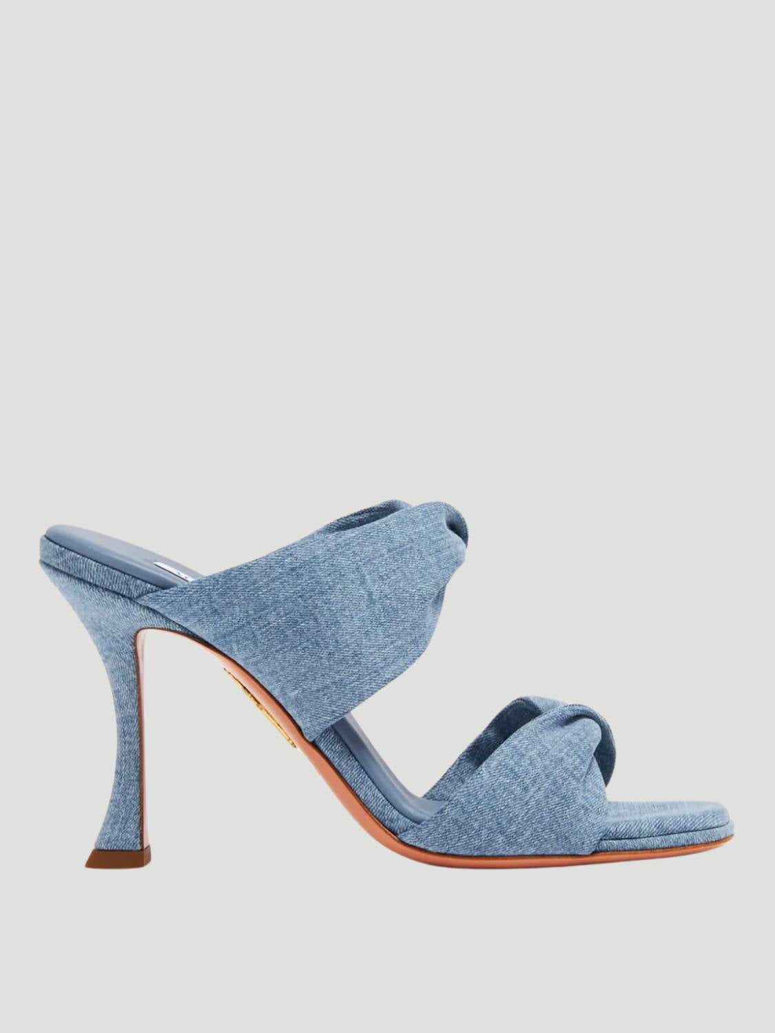 Aquazzura - Women's Denim Twist Sandal