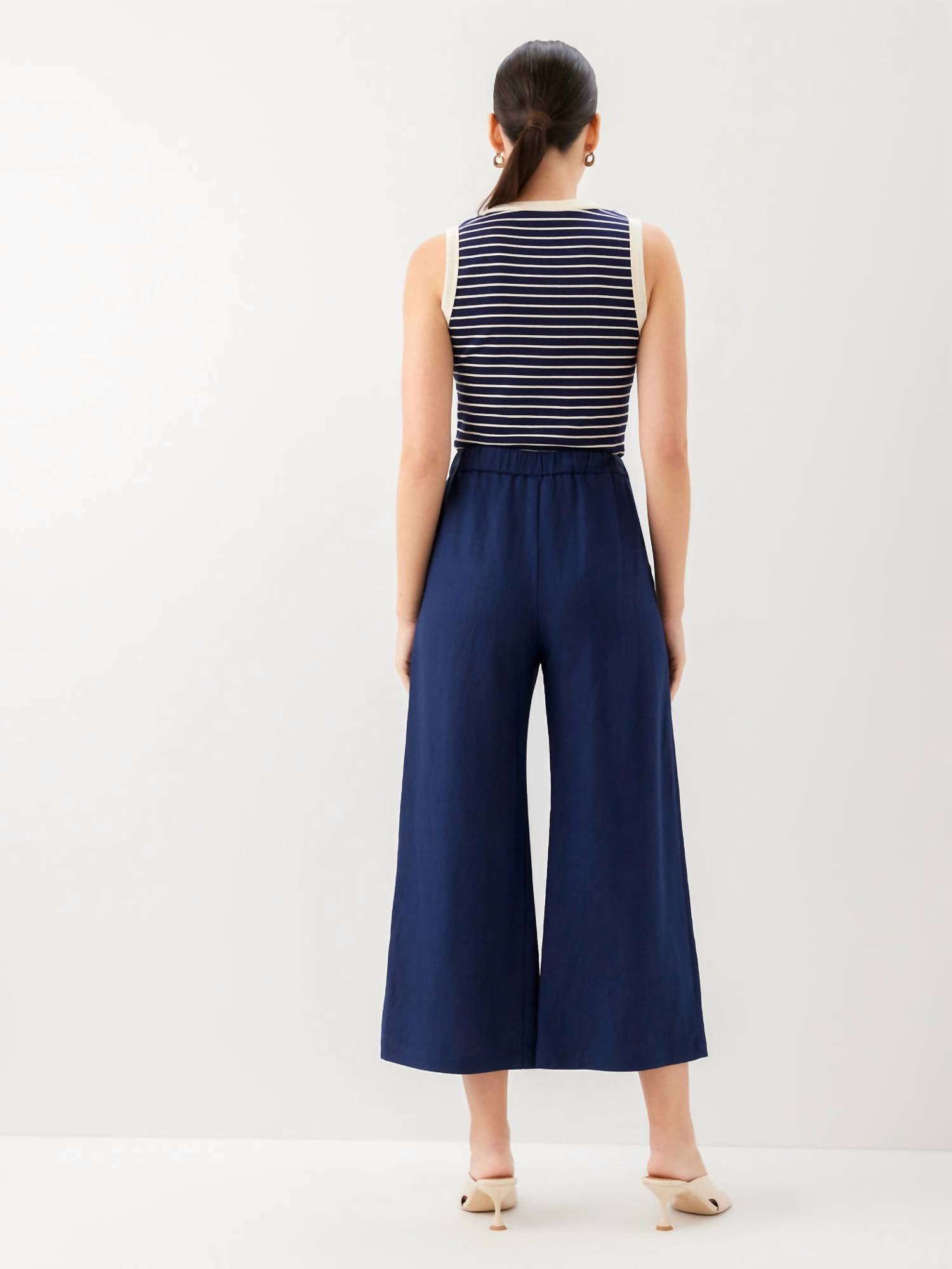 Fifteen Twenty - Mason High Rise Wide Leg Pants