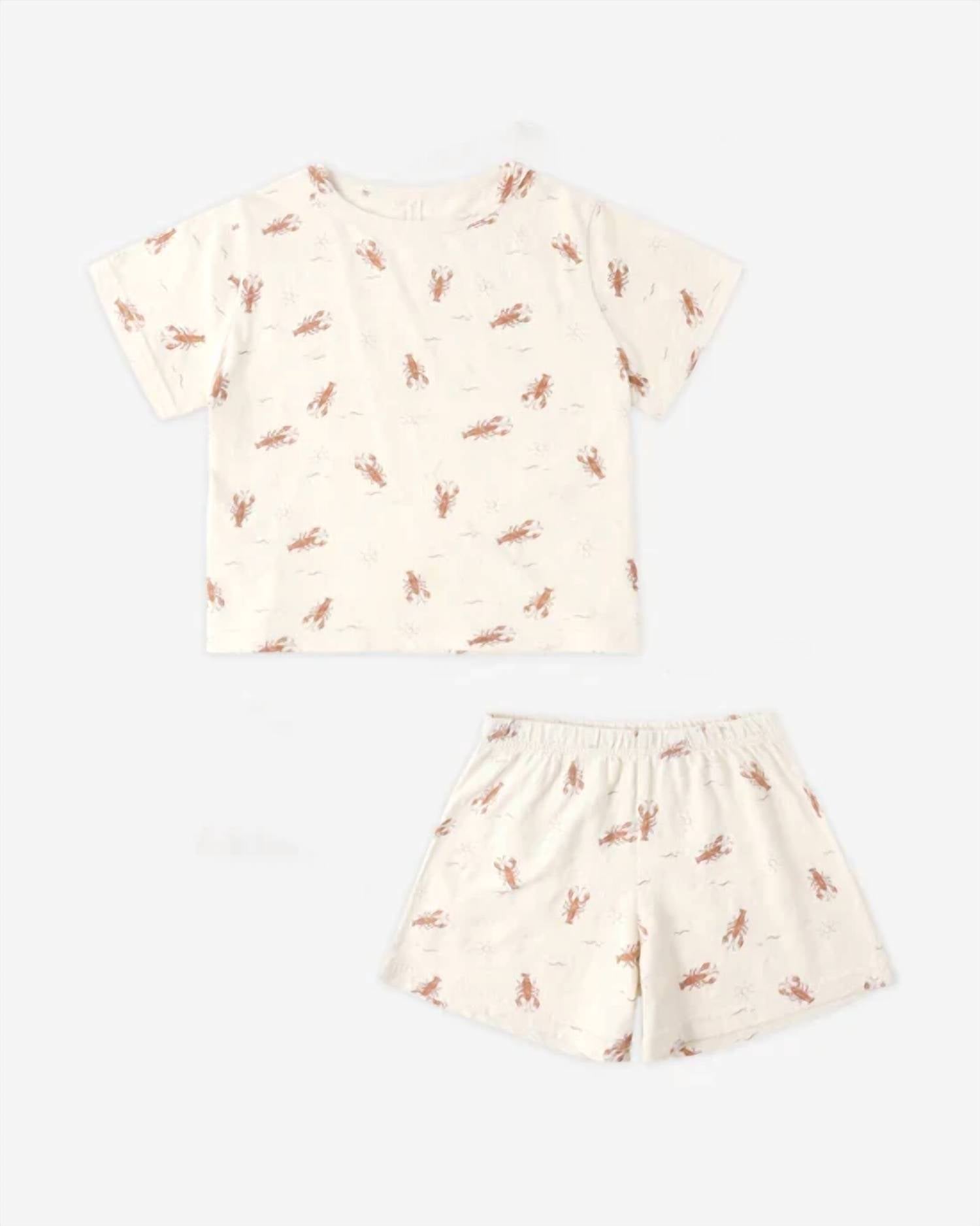 Quincy Mae - Boys Top And Short Play Set