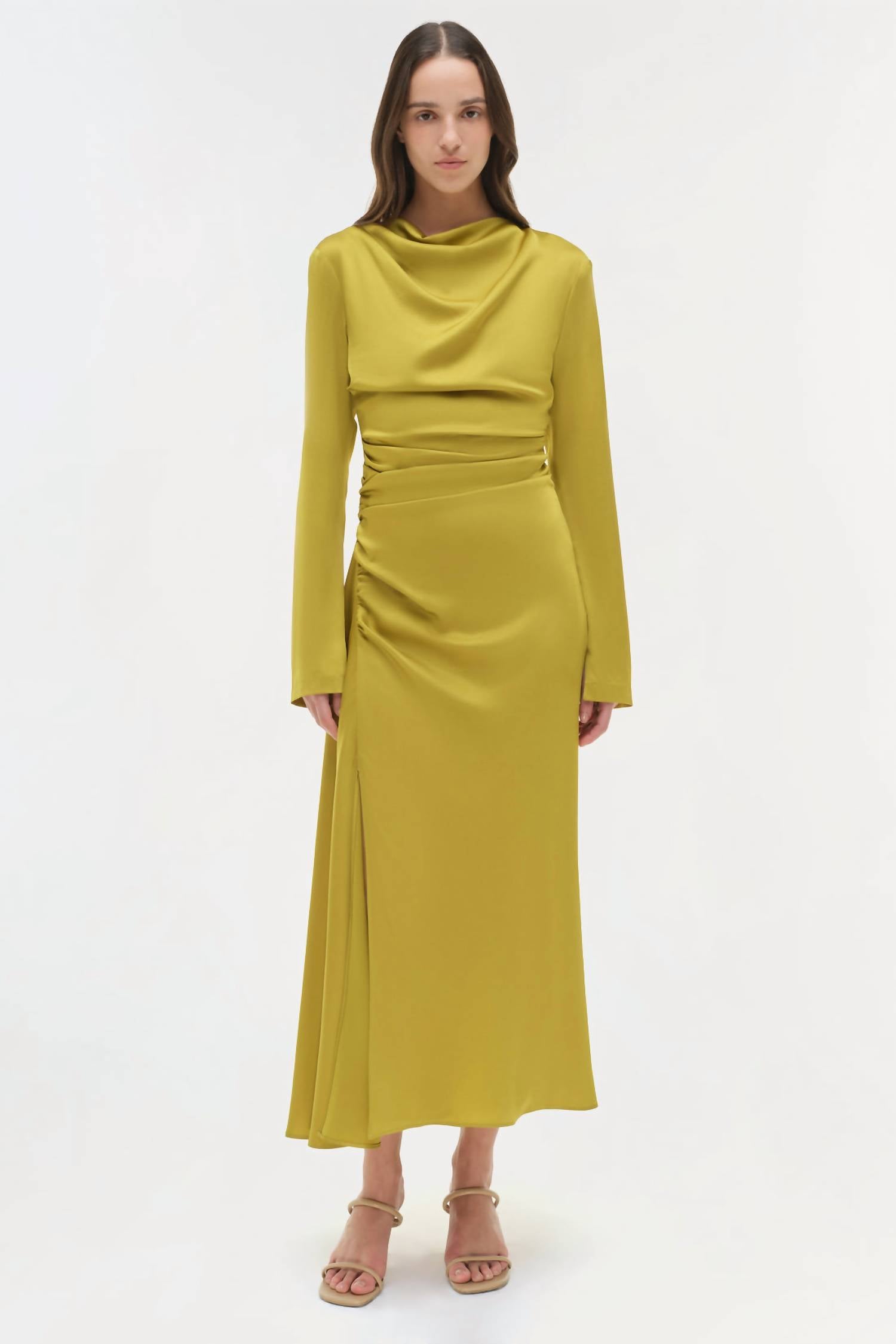 Simkhai - Odessa Satin Midi Dress