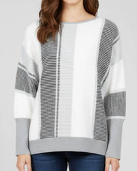 Keren Hart - Vertical Striped Pullover