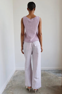 Mijeong Park - Silk Linen Drawstring Pants