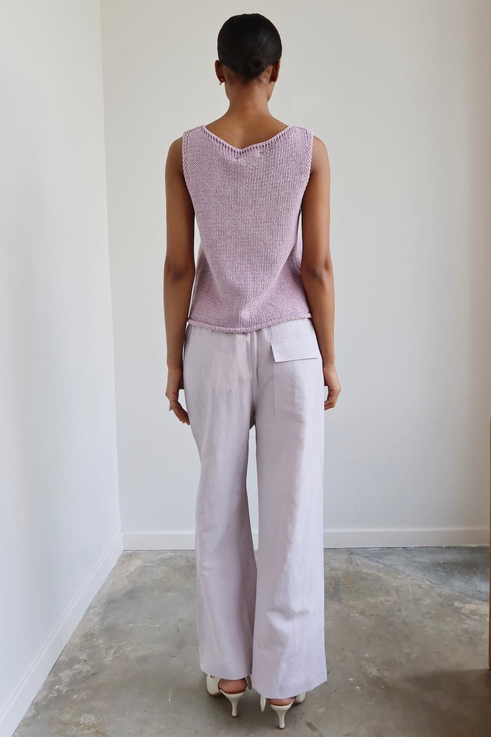 Mijeong Park - Silk Linen Drawstring Pants