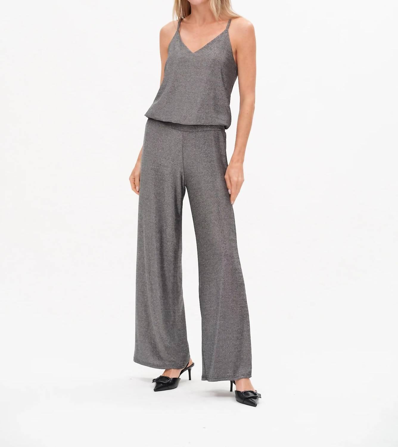 Six/Fifty - Nova Lurex Jumpsuit