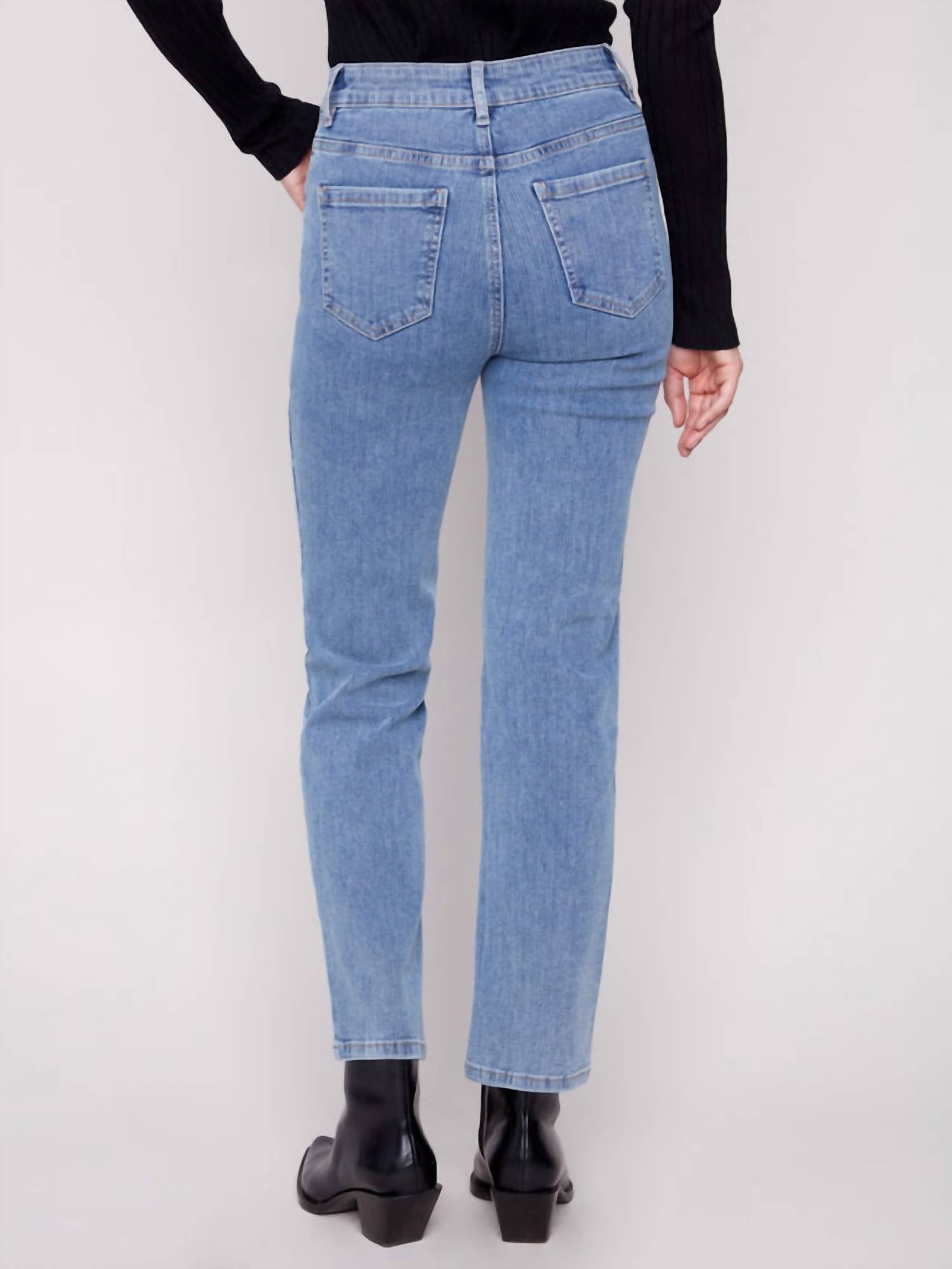 Charlie B - Corduroy Straight Leg Pants