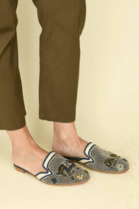 Meher Kakalia - Women's Kip Slippers