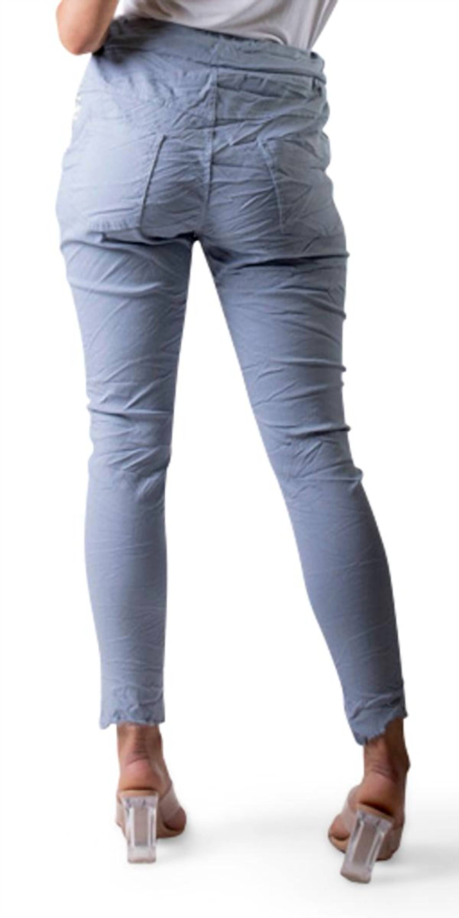 Gigi Moda - Ricamo Tie-Waist Pants