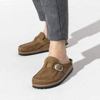 Birkenstock - Unisex Buckley Suede Leather Clogs