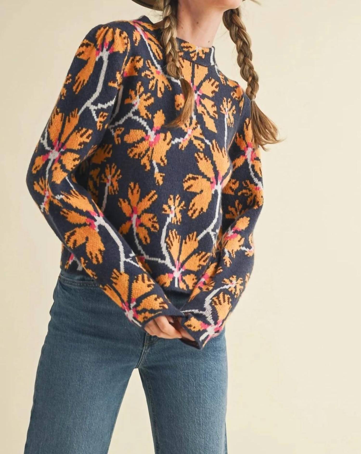 &Merci - Wild Bloom Sweater