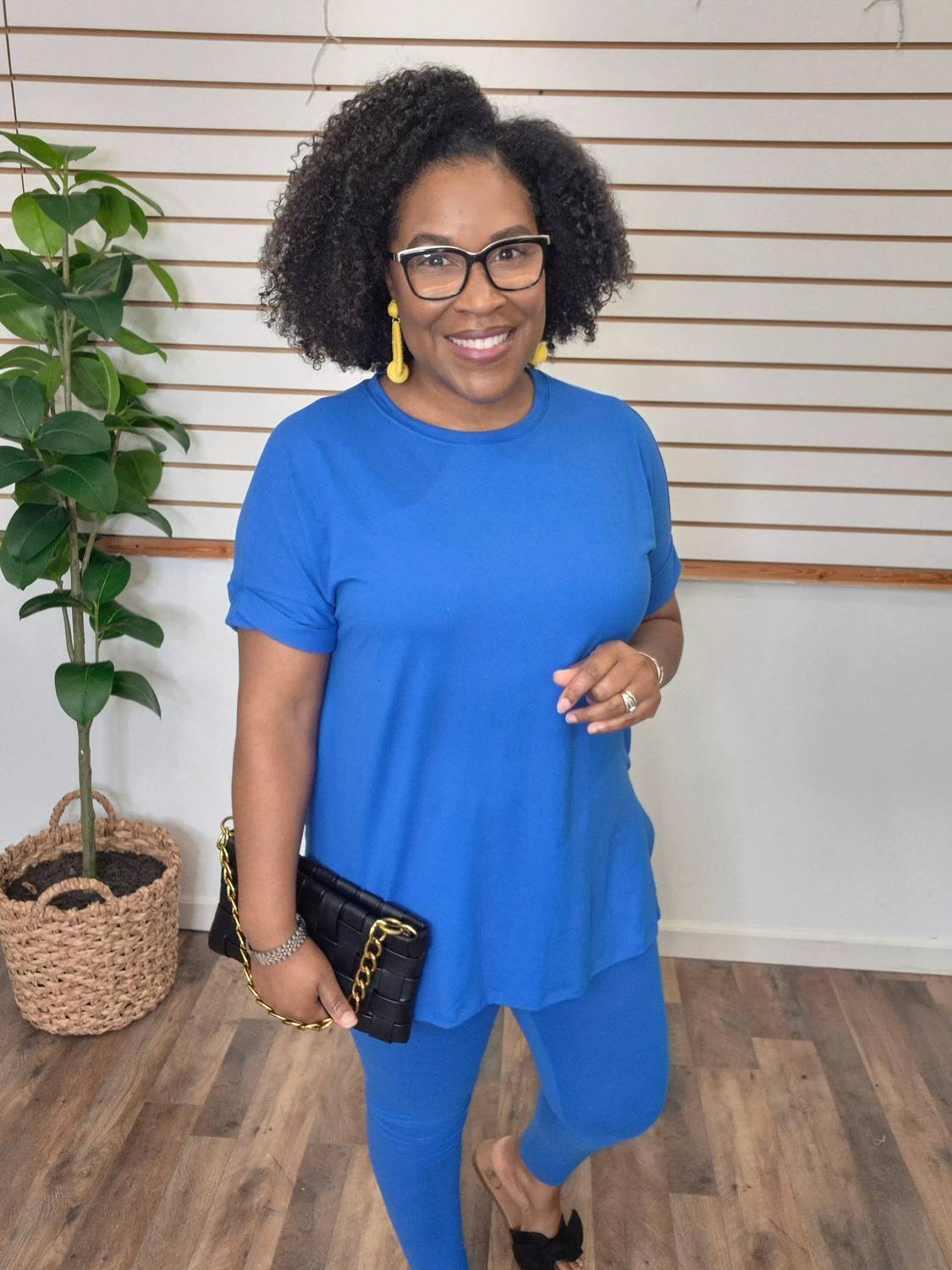 Zenana - Short Sleeve Lounge Set