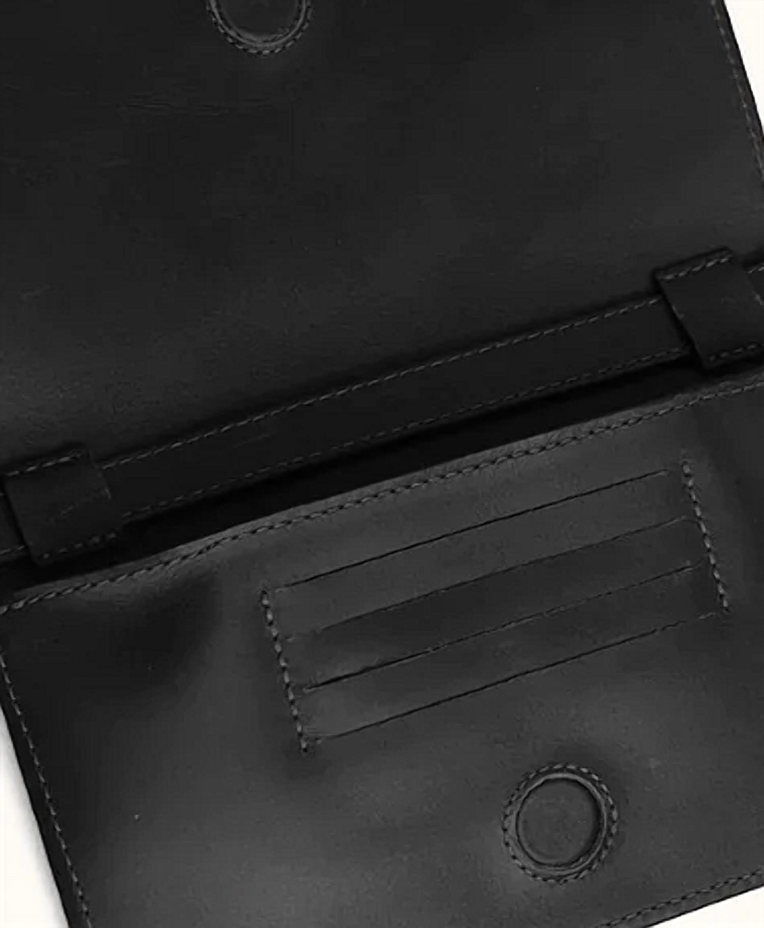 ABLE Women's Karla Belt Bag in black - women's bag - detail view