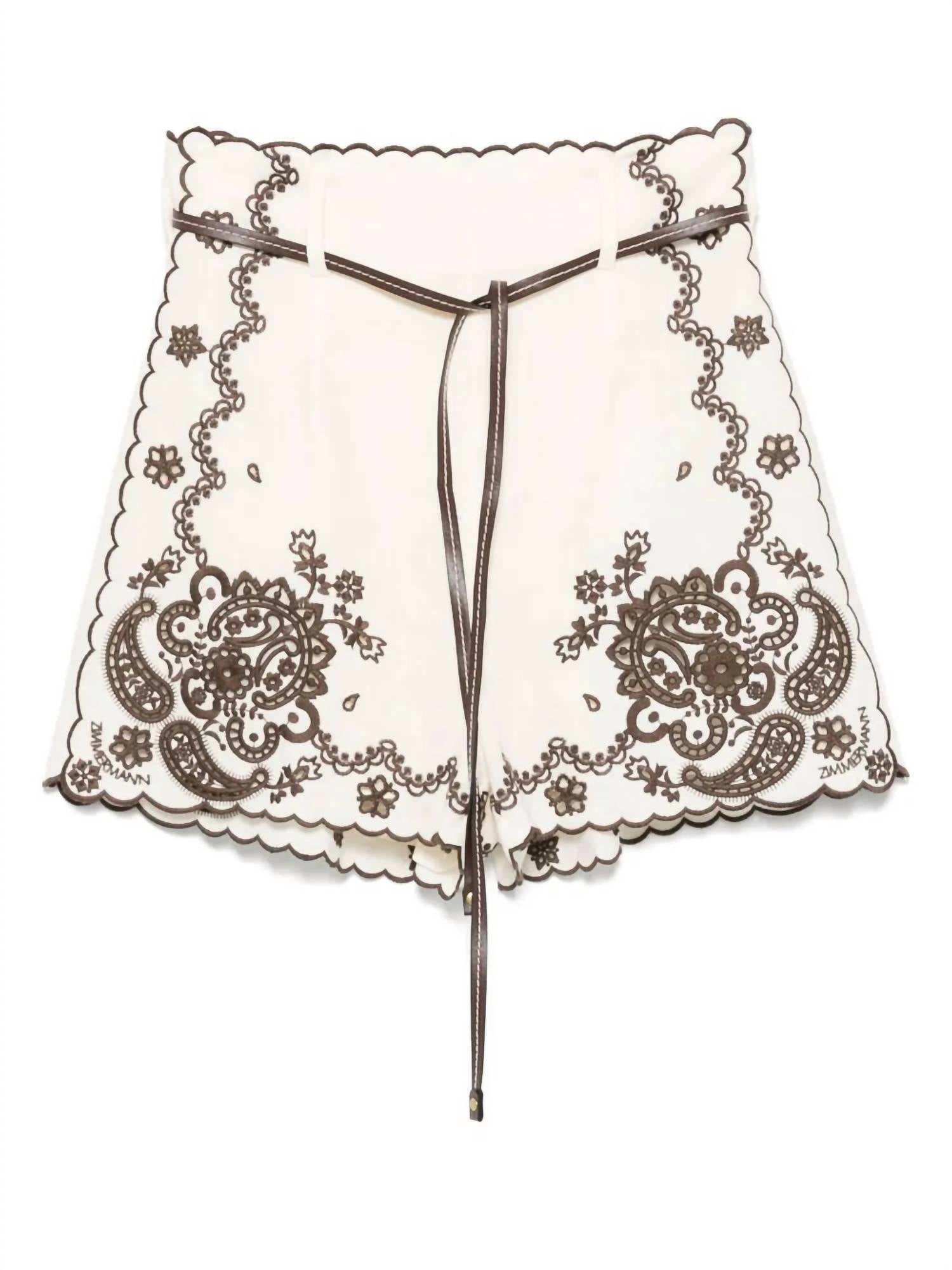 Zimmermann - Ascension Embroidered Short