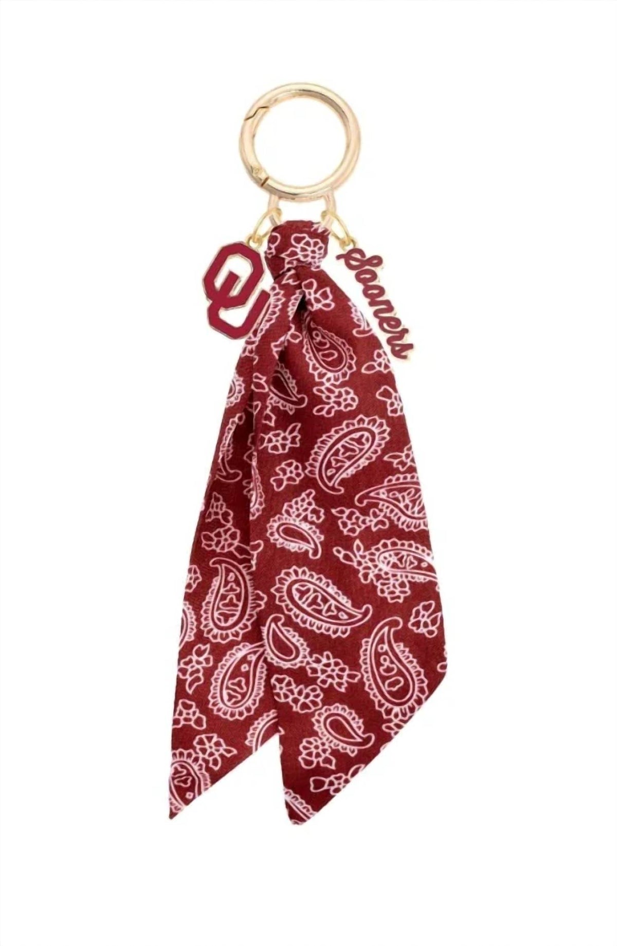 Canvas Style - Women's Oklahoma Sooners Logo Bandana Charm
