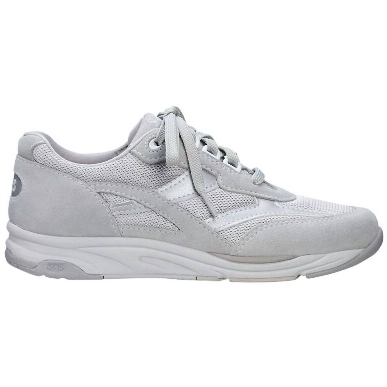 SAS Women's Tour Mesh Lace Up Sneaker in dust gray - women's sneaker - detail view