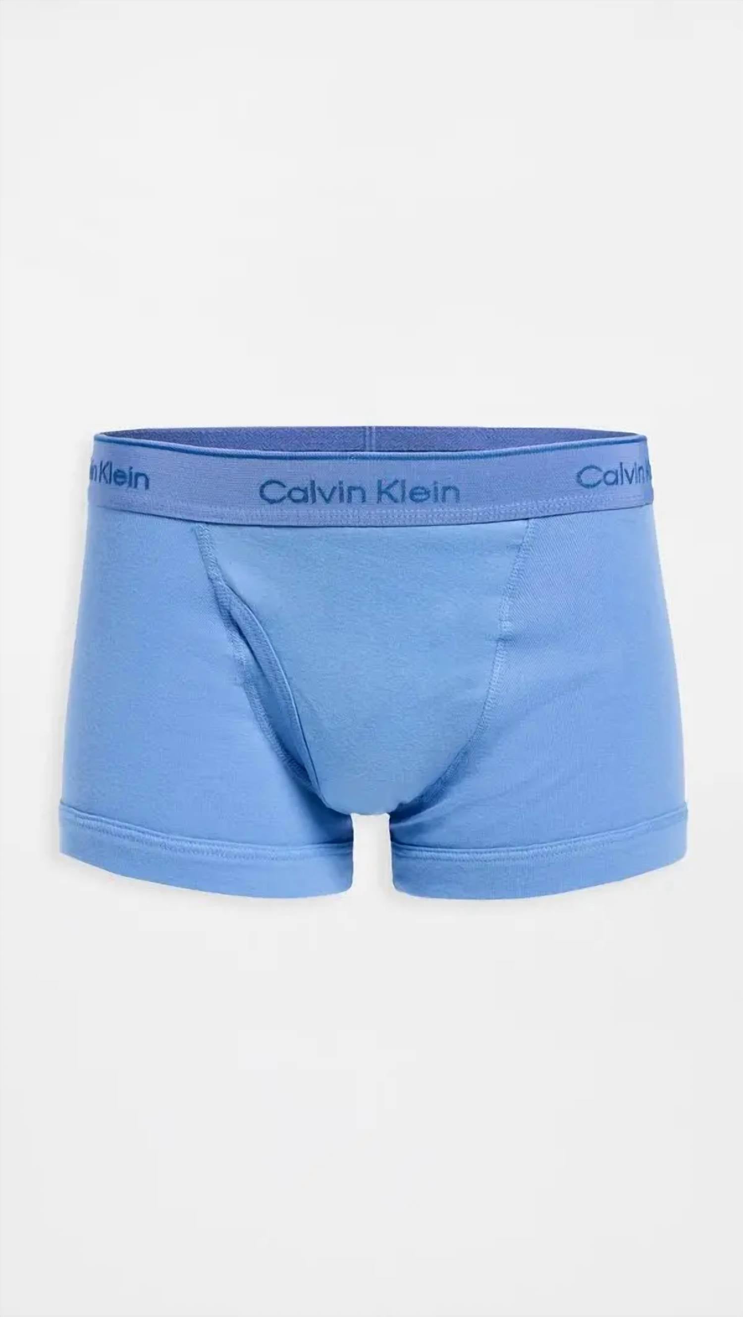 Calvin Klein - Men's Underwear Cotton Classics Trunk - 3 Pack